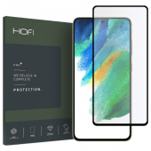 Folie Protectie Ecran HOFI pentru Samsung Galaxy S21 FE 5G G990, Sticla securizata, Full Face, Full Glue, PRO, Neagra HOFI181 