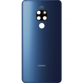 Capac Baterie - Geam Camera Spate Huawei Mate 20, Albastru, Swap 