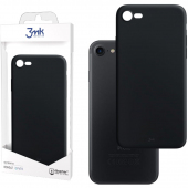 Husa TPU 3MK Matt pentru Apple iPhone 7 / Apple iPhone 8 / Apple iPhone SE (2020), Neagra 