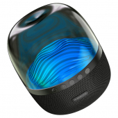 Boxa Bluetooth Borofone BP8 Glazed Colorful Luminous, Neagra 
