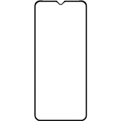 Folie Protectie Ecran OEM pentru Samsung Galaxy A13 4G, Sticla securizata, Full Face, Full Glue, 21D, Neagra 