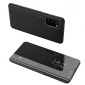 Husa Plastic OEM Clear View pentru Samsung Galaxy A52 A525 / Samsung Galaxy A52 5G / Samsung Galaxy A52s 5G, Neagra 