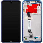 Display cu Touchscreen Xiaomi Redmi Note 8T, cu Rama, Albastru, Service Pack 5600030C3X00