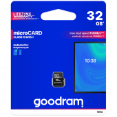 Card Memorie MicroSDHC GoodRam, 32Gb, Clasa 10 / UHS-1 U1 M1A0-0320R12 
