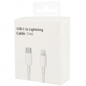 Cablu Date si Incarcare USB Type-C la Lightning OEM pentru Apple iPhone, 2 m, Alb 