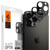 Rama Protectie Camera Spate Spigen pentru Apple iPhone 13 Pro / Apple iPhone 13 Pro Max, set 2, Neagra 