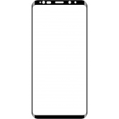 Folie Protectie Ecran OEM pentru Samsung Galaxy S9+ G965, Sticla Flexibila, Full Face, Full Glue, 9D, Hard Ceramic, Neagra 