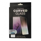 Folie Protectie Ecran OEM Liquid Glass pentru Samsung Galaxy S10 G973, UV, Sticla securizata, Full Glue 