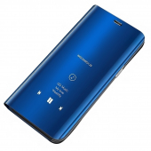 Husa Plastic OEM Clear View pentru Samsung Galaxy A13 / Samsung Galaxy A13 5G A136, Albastra 
