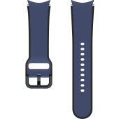 Curea Samsung Two-tone Sport pentru Galaxy Watch6 / Classic / Watch5 / Pro / Watch4 Series, 20mm, M/L, Bleumarin ET-STR91LNEGEU