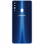 Capac Baterie Samsung Galaxy A20s A207, Albastru, Service Pack GH81-19447A 