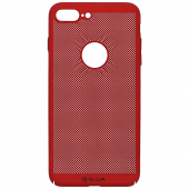 Husa Plastic Tellur Heat Dissipation pentru Apple iPhone 8 Plus, Rosie TLL121283 