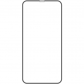 Folie de protectie Ecran OEM pentru Apple iPhone XS / X, Sticla securizata, Full Glue, 21D, Neagra