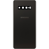 Capac Baterie Samsung Galaxy S10+ G975, Negru (Prism Black), Service Pack GH82-18406A 