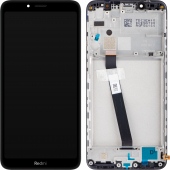 Display cu Touchscreen Xiaomi Redmi 7A, cu Rama, Negru (Matte Black), Service Pack 560610127000