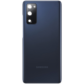 Capac Baterie Samsung Galaxy S20 FE G780, Cu Geam Blitz - Geam Camera Spate, Albastru (Cloud Navy), Swap 