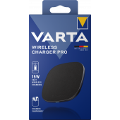 Incarcator Retea Wireless Varta Pro, 15W, 1.67A, Negru