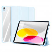 Husa Tableta Piele ecologica - TPU DUX DUCIS Copa Series pentru Apple iPad 10.9 (2022), Bleu 
