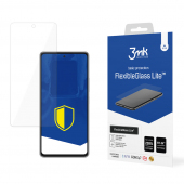 Folie de protectie Ecran 3MK pentru Samsung Galaxy A53 5G A536, Sticla Flexibila, Full Glue