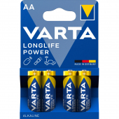 Baterie Varta Longlife Power 4906, AA / LR6, Set 4 bucati 04906121414