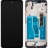 Display cu Touchscreen Motorola Moto G52, cu Rama, Negru, Service Pack 5D68C20495