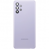 Capac Baterie Samsung Galaxy A32 5G A326, cu Geam Blitz - Geam Camera Spate, Mov, Second Hand