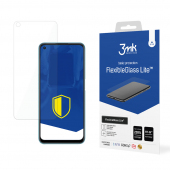 Folie de protectie Ecran 3MK pentru Oppo A76, Sticla Flexibila, Full Glue