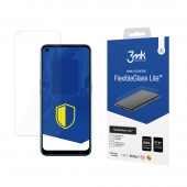 Folie de protectie Ecran 3MK pentru Oppo A53s / A53, Sticla Flexibila, Full Glue