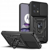 Husa pentru Motorola Moto G13 / G23, Tech-Protect, CamShield Pro, Neagra