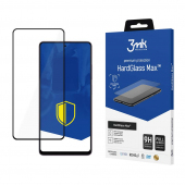 Folie de protectie Ecran 3MK HardGlass Max pentru Xiaomi Redmi Note 12 Pro / Note 12 Pro+, Sticla Securizata, Full Glue, Neagra 