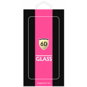 Folie de protectie Ecran OEM pentru Samsung Galaxy S21+ 5G G996, Sticla Securizata, Full Glue, 6D, Neagra 
