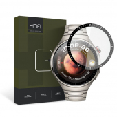 Folie Protectie HOFI Hybrid PRO+ pentru Huawei Watch 4 Pro, Plastic, Neagra 