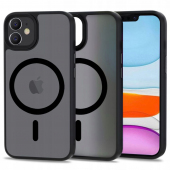 Husa MagSafe pentru Apple iPhone 11, Tech-Protect, Magmat, Neagra 