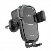 Incarcator Auto Wireless HOCO HW01 Pro, 15W, 1.67A, Negru 