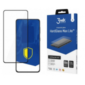 Folie de protectie Ecran 3MK HardGlass Max Lite pentru Samsung Galaxy S22 5G S901, Sticla Securizata, Edge Glue, Neagra 