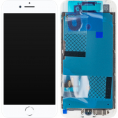 Display cu Touchscreen Apple iPhone 7, cu Rama, Alb, Service Pack 661-07294