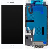 Display cu Touchscreen Apple iPhone 7 Plus, cu Rama, Argintiu, Service Pack 661-07298