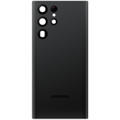 Capac Baterie Samsung Galaxy S22 Ultra 5G S908, Negru (Phantom Black), Service Pack GH82-27457A 