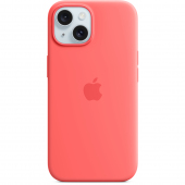 Husa MagSafe pentru Apple iPhone 15, Coral MT0V3ZM/A 