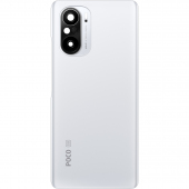 Capac Baterie Xiaomi Poco F3, Alb (Arctic White), Service Pack 56000DK11A00