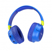 Handsfree Bluetooth HOCO Adventure W43, A2DP, Albastru 