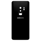 Capac Baterie Samsung Galaxy S9+ G965, Negru (Midnight Black), Service Pack GH82-15652A 