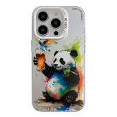 Husa pentru Apple iPhone 15 Pro Max, OEM, Panda, Multicolor 