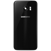 Capac Baterie Samsung Galaxy S7 G930, Negru, Service Pack GH82-11384A 