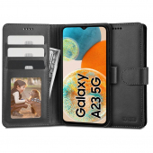 Husa pentru Samsung Galaxy A23 5G A236, Tech-Protect, Wallet, Neagra 