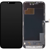 Display cu Touchscreen ZY pentru Apple iPhone 13 Pro Max, cu Rama, Versiune LCD In-Cell IC Movable, Negru