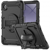 Husa pentru Samsung Galaxy Tab A9+, Tech-Protect, Solid360, Neagra 