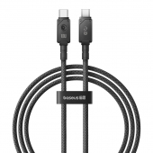 Cablu Date si Incarcare USB-C - USB-C Baseus Unbreakable, 100W, 2m, Negru P10355800111-01 
