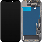 Display cu Touchscreen Apple iPhone 12 / 12 Pro, cu Rama, Negru, Swap 661-18504 