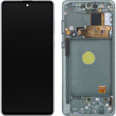 Display cu Touchscreen Samsung Galaxy Note10 Lite N770, cu Rama, Argintiu, Swap GH82-22055B 